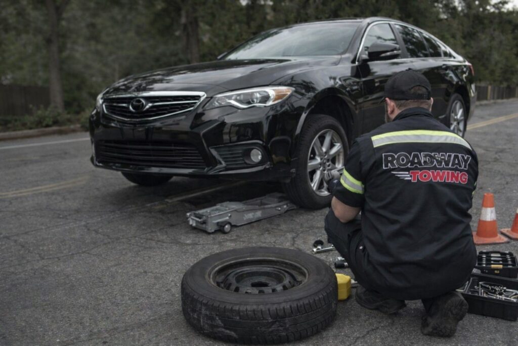 Flat-tire-repair-service